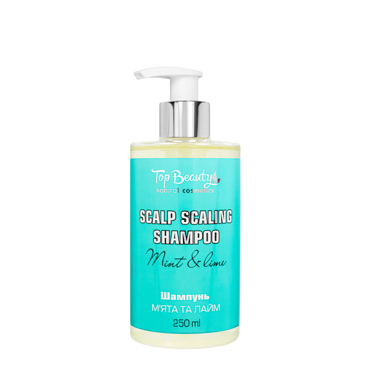 Шампунь для глибокого очищення шкіри голови Top Beauty Mint&Lime, 250 мл