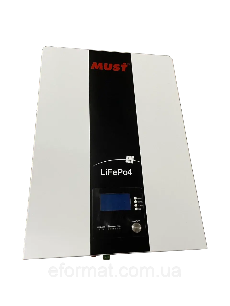 Акумулятор MUST LiFePO4 LP1600-48100 48V100Ah(4,8 кВт)