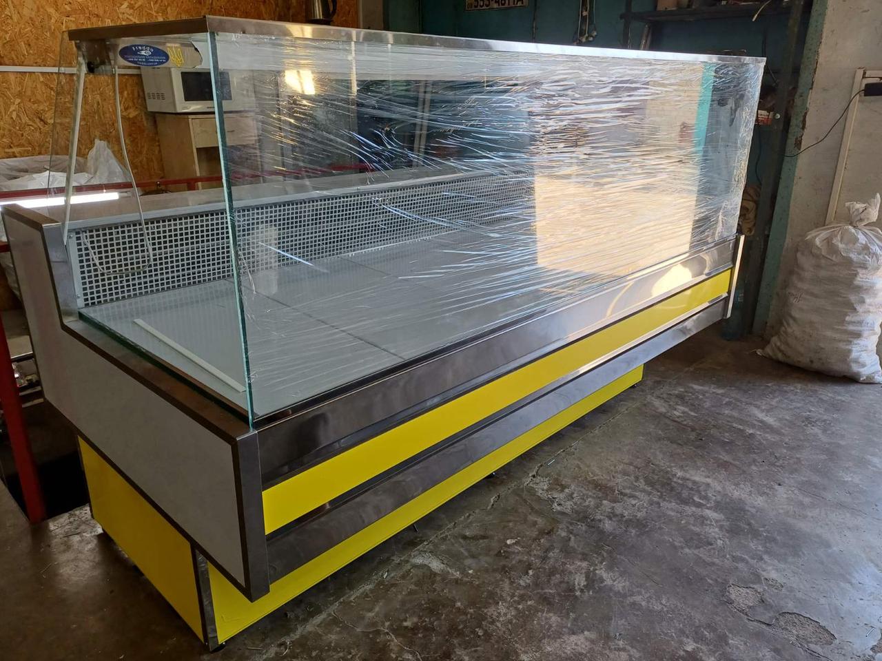 Холодильная витрина CAPRAIA CUBE (нержавеющая сталь 100%), 1,5 м - фото 5 - id-p1894891105