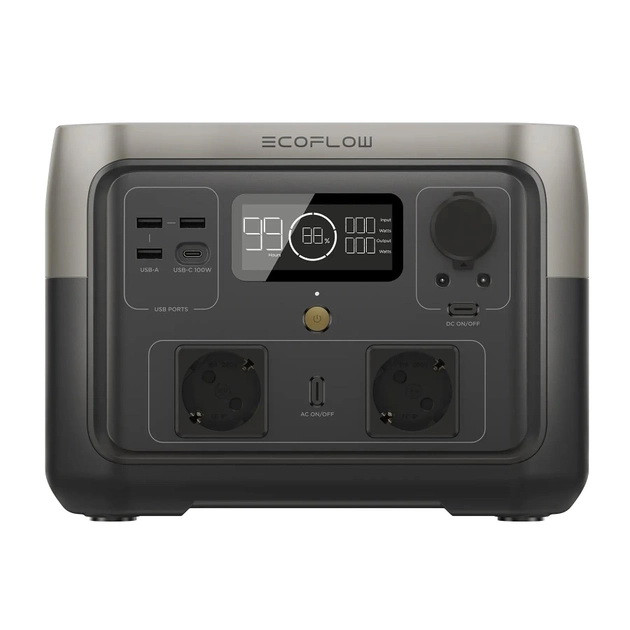 Зарядна станція портативна EcoFlow RIVER 2 Max 512Вт/ч 3USB-A/USB-C