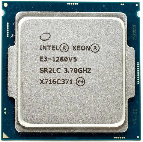 Intel Xeon E3-1280 v5 SR2LC 3.70-4.00GHz 8MB Quad Core LGA1151 80W Skylake бв, фото 1