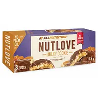 Печенье ALLNUTRITION Nutlove128g Milky Cookie Caramel Peanut