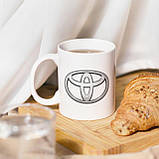 Чашка з принтом 330 мл Toyota, фото 3