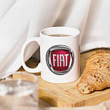 Чашка з принтом 330 мл Fiat, фото 3