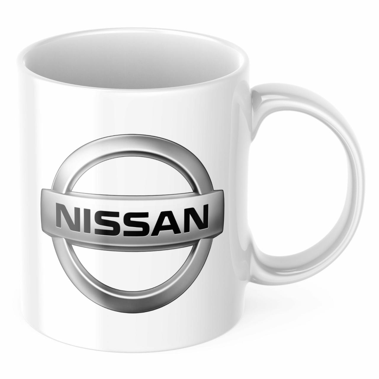 Чашка з принтом 330 мл Nissan, фото 1