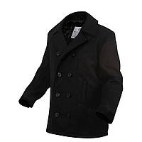 Пальто тактическое шерстяное мужское Mil-Tec US NAVY BLACK