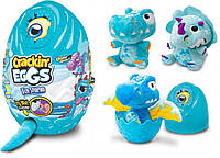 Мягкая игрушка сюрприз яйцо Crackin Eggs динозавр Ice Storm (3 вида, звук, вибрация) SK003A1