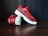 Fila Disruptor Бордові кросівки жіночі, фото 6