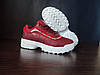 Fila Disruptor Бордові кросівки жіночі, фото 7