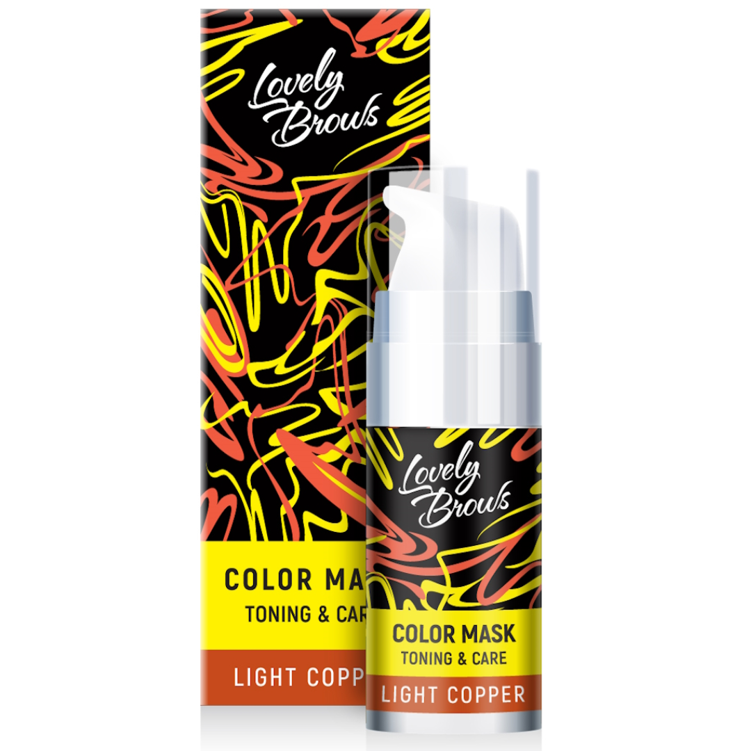 Тонер-маска Lovely Brows для брів, тон Light Copper