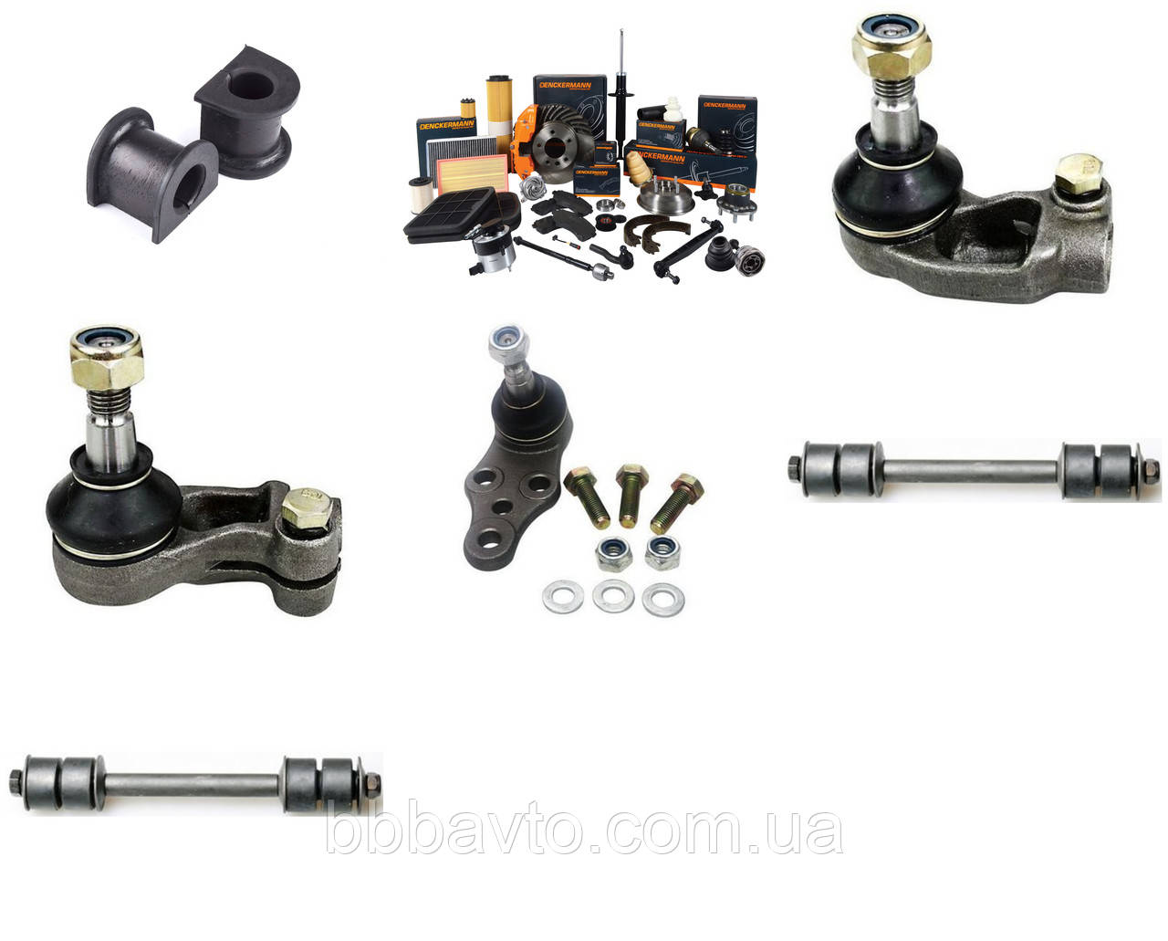 Набір передньої підвіски DAEWOO LANOS 1.5-1.6, ZAZ SENS 1.3-1.4 (Ви-Во Denckermann), фото 1