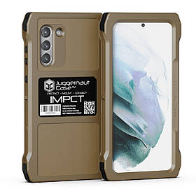 Чохол противоударный Juggernaut IMPCT Galaxy S21 CASE, Розмір: Medium, Колір: Flat Dark Earth