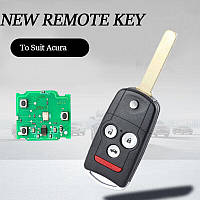 Ключ Acura TL 2011-2013 выкидной 3 кнопки 1 кнопка(Panic), с чипом id46(pcf7936), 314 Mhz,
