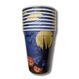 Склянки Cups beverages Halloween із замком 8s 400ml