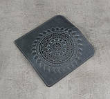 Шкіряний жіночий гаманець ручної роботи якісний довгий клатч для грошей, фото 3