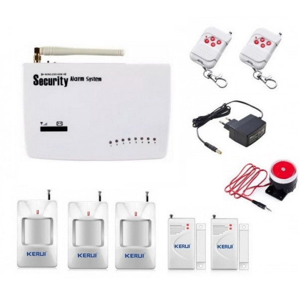 Сигналізація GSM G10 kit для 3-кімнатної квартири (YUUFHFBGD4RF)
