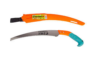 Ножівка садова з піхвами 300 мм, 6TPI, розжарений зуб, 3-D заточка MASTERTOOL 14-6016