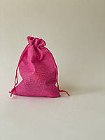 Мешочек льняной для карт таро, розовый (17,5*12,5 см)