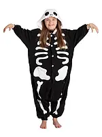 Детская пижама кигуруми Скелет