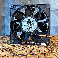 Вентилятор для асика кулер охлаждения 120 мм 12В QFR1212GHE усиленная ось