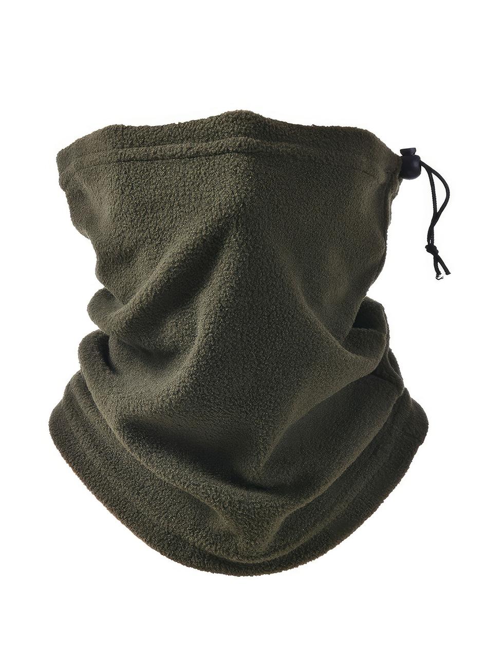 Зимовий флісовий шарф баф універсальний / хомут / тактична шапка для ЗСУ 9019 OnePro Хакі OnePro