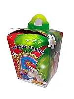 Коробка новорічний ліхтарик, Картонна упаковка для цукерок