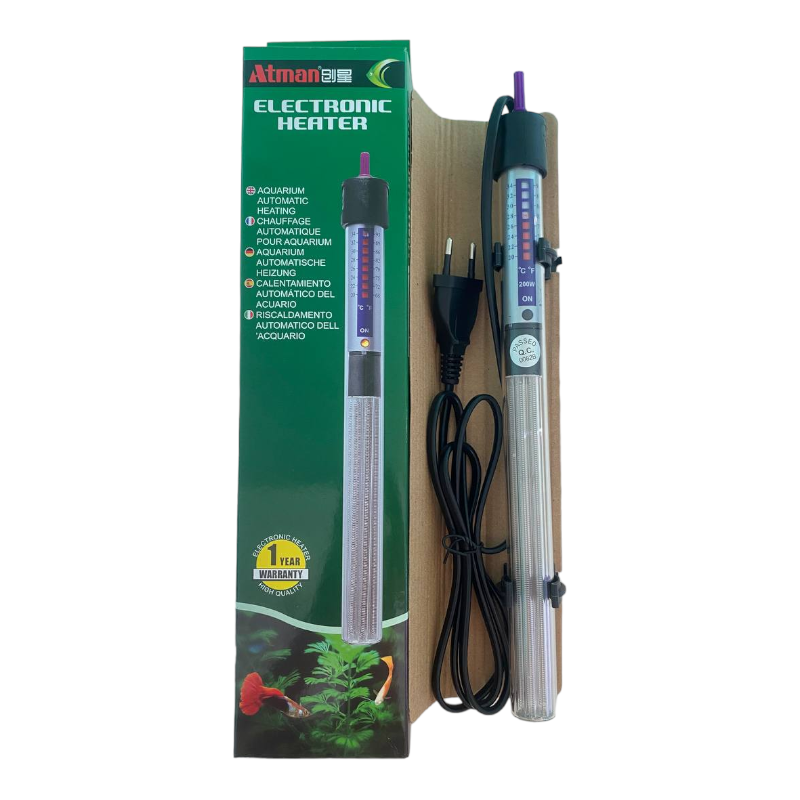 Обігрівач для акваріума Atman AT-200W, фото 1