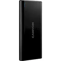 Внешний портативный аккумулятор Canyon PB-106 10000mAh Black 10W (CNE-CPB1006B)