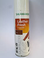 Аэрозольная краска скотч "Leather Fresh" Salamander для гладкой кожи