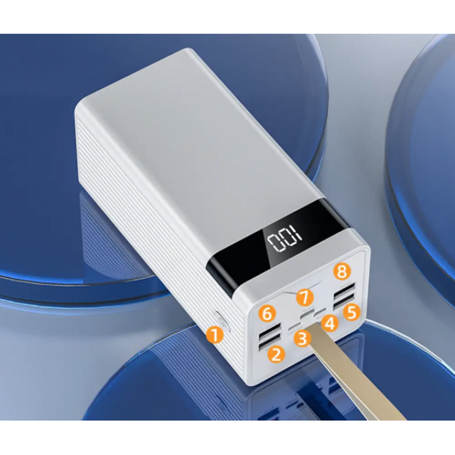 Павербанк 30000mah Портативные Зарядные Устройства Power Bank Мощный ...