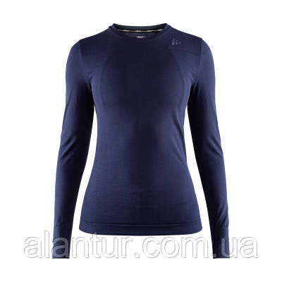 Функціональна кофта Fuseknit Comfort RN LS для жінок, синя, осінь/зима, XS, фото 1