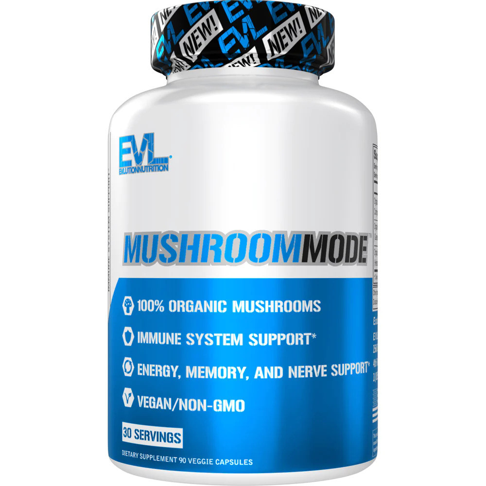 Суміш грибів для імунітету Evlution Nutrition MushroomMode 90 Veggie Capsules