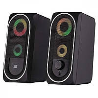 Акустика 2E PCS234 RGB 2.0 USB Black (2E-PCS234BK)