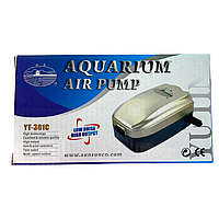 Одноканальний компресор для акваріума SunSun YT-301C