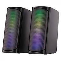 Акустика 2E PCS231 RGB Matrix 2.0 USB Black (2E-PCS231BK)
