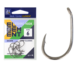 Гачок №4(8шт) ZEOX Carp Classic 202BN