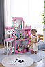 «МАГІЯ РАНКУ з терасою» ляльковий будиночок ForestWood для ляльок LOL/Барбі/OMG, рожевий, фото 4