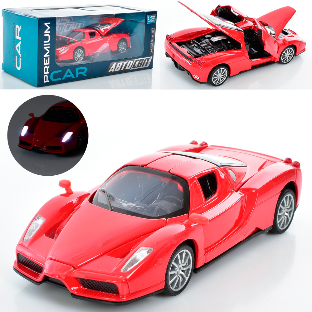 Машина AP-1875 АвтоСвіт, 1:32, метал, інер, 15, 5см, зв, св, бат табл