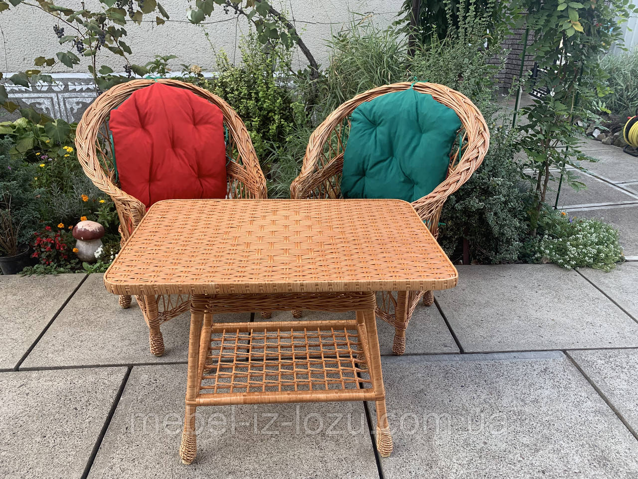 2 кресла Звичайні з подушками +кухонний стіл - фото 7 - id-p64012948