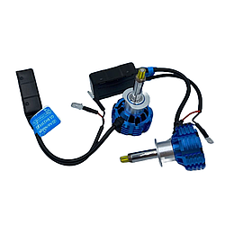 Комплект LED ламп HeadLight 360 LED H1 (P14,5s) 12V 50W 6000K світіння на 360 градусів з активним охолодженням