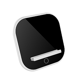 Бездротова швидка зарядка Wireless Charger S7+LED підсвіткою aiw7