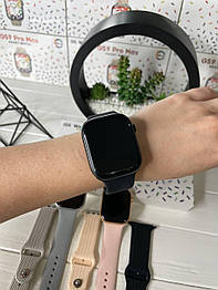 Смарт-годинник Smart Watch GS9 Pro Мах black 45 mm українське меню Smart Watch s8 безрамковий екран Gpt chat два