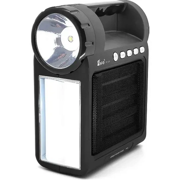 Багатофункціональний переносний ліхтар 5в1 Wireless Speaker FP-26 Функція повербанк FM радіо, фото 1