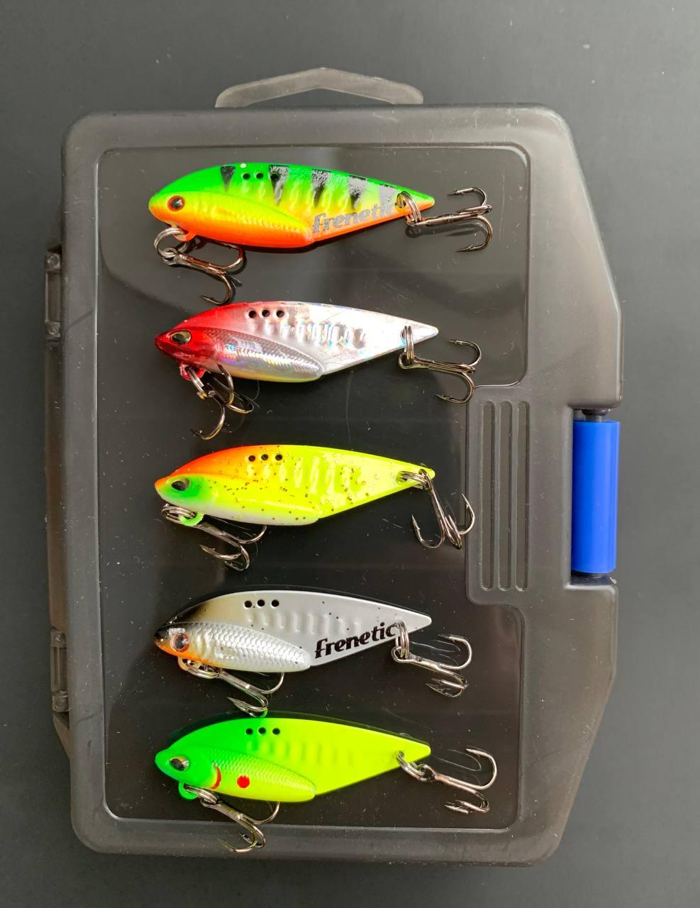 Набор Цикада блешня OPM lures 10g (набір 5шт+коробка)