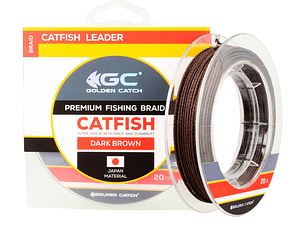 Поводочний матеріал 20м 1.2мм GC Catfish Leader
