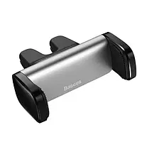 Тримач в авто Baseus Steel Cannon Air Outlet Car Mount Silver (SUGP-0S)