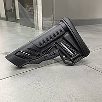 Приклад (база) DLG Tactical TBS Shock DLG-056, Com Spec, колір – Чорний, фото 3