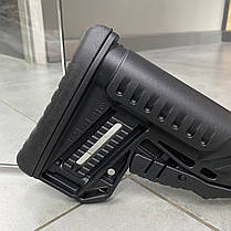 Приклад (база) DLG Tactical TBS Shock DLG-056, Com Spec, колір – Чорний, фото 4