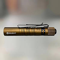 Фонарь Olight I3T EOS Desert Tan, 60 м, 180 лм, IPX8, сверхкомпактный фонарик ручной