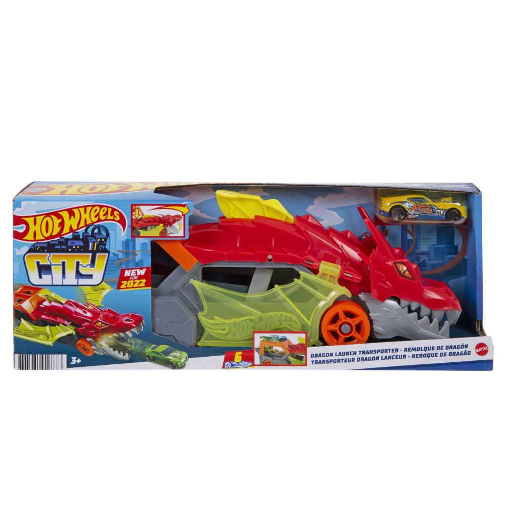 Вантажівка-транспортер "Паще дракона" Hot Wheels, фото 1